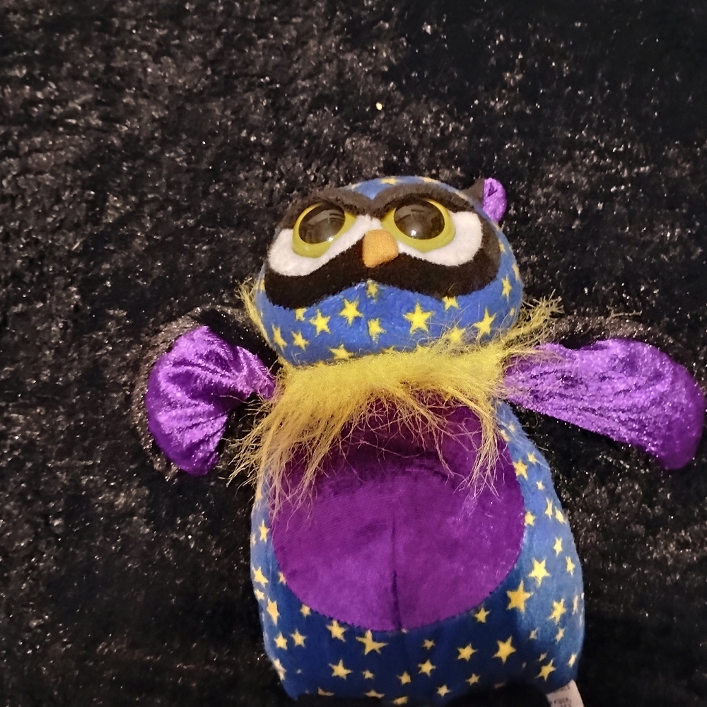 Colorful Starry Owl Plush Toy